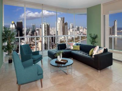 Ph sky avenida balboa panama en alquiler. ph sky 2 recamaras en alquiler