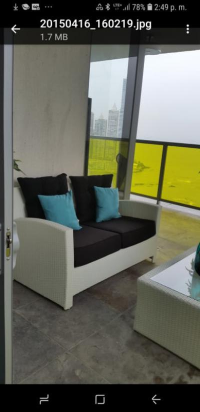 Apartamento en yoo avenida balboa en alquiler. yoo panama 2 recamaras