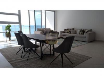 Apartamento en waters de 3 recamaras en alquiler. waters on the bay avenida balboa panama en alquile