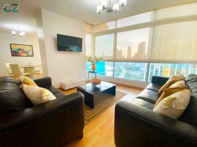Apartamento en bayfront avenida balboa en alquiler. bayfront tower  panama amoblado en alquiler