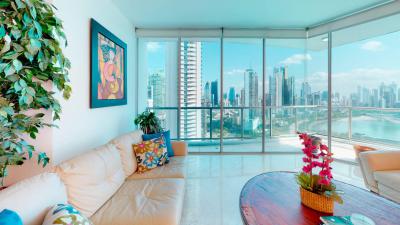 Alquiler de apartamento en sky 2 recamaras. apartamento en ph sky de 2 habitaciones en alquiler