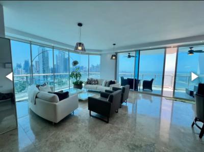 Ph sky  panama amoblado en alquiler. ph sky cinta costera 2 habitaciones