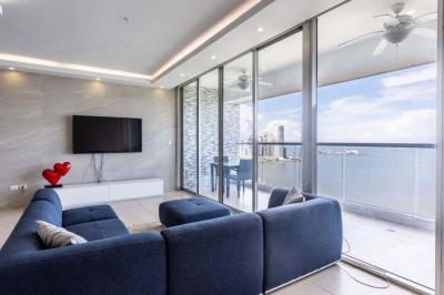 Rivage 2 recamaras en alquiler. rivage avenida balboa panama en alquiler