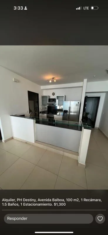 Destiny Avenida Balboa 1 recamara — 4