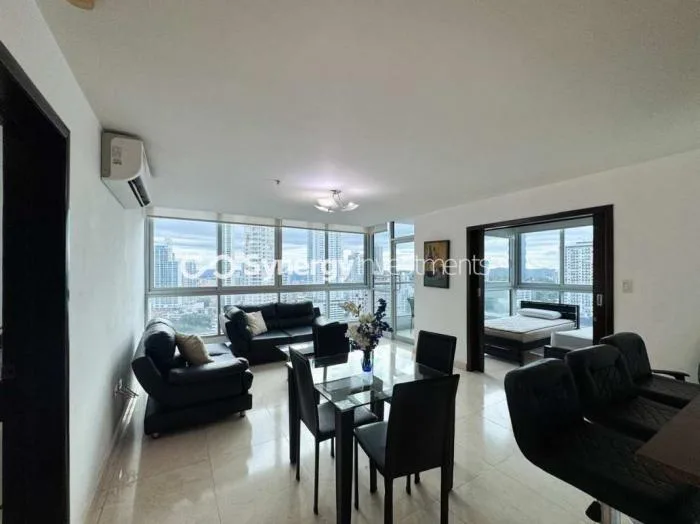 Apartamento en villa del mar de 2 recamaras en alquiler. villa del mar avenida balboa 2 habitaciones