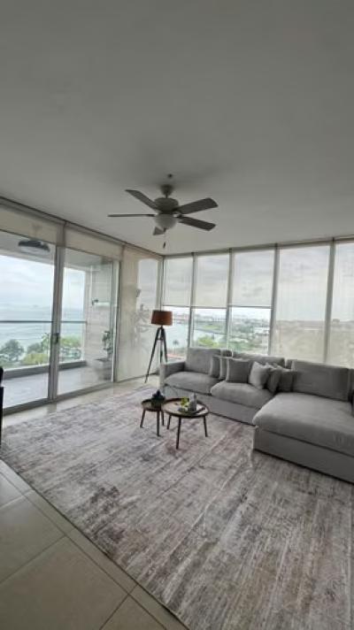 Apartamento en rivage de 2 habitaciones en alquiler. rivage  panama amoblado en alquiler