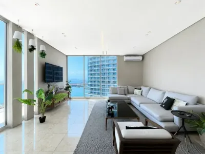 Möbliertes und renoviertes apartment in den sky residences, avenida balboa, mit 2 schlafzimmern, 2,