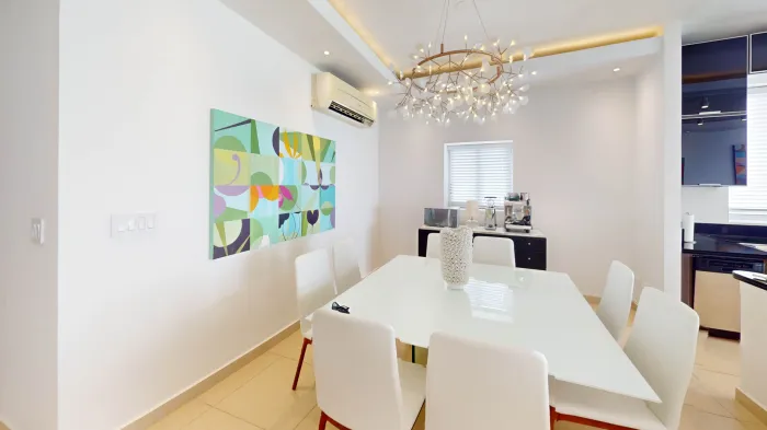 Apartamento mobiliado 2 quartos no Rivage, Av. Balboa — 5