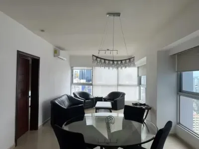 2-zimmer-, 2-badezimmer-wohnung in bayfront tower, avenida balboa. hohe etage mit panoramablick auf 