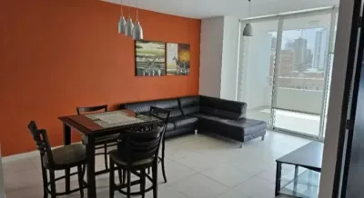 1 bedroom apartment on avenida balboa with 107 m², balcony with lateral sea view and cinta costera,