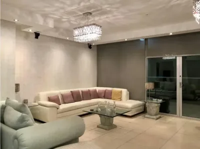 Oceanfront apartment in rivage, avenida balboa, with 4 bedrooms, 3 bathrooms, and a private terrace.