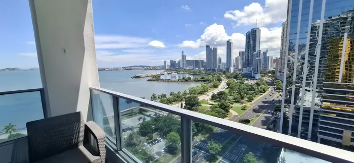 Apartamento amoblado 1 recámara en Bayfront, Av. Balboa — 4
