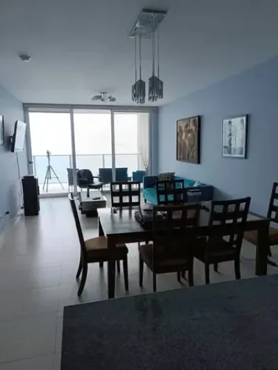 2-bedroom, 2.5-bath apartment in waters on the bay, avenida balboa. features a balcony, panoramic ba