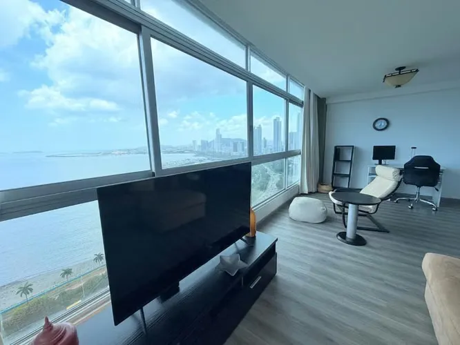Apartamento amoblado 1 recámara en Bayfront Tower, Av. Balboa — 4