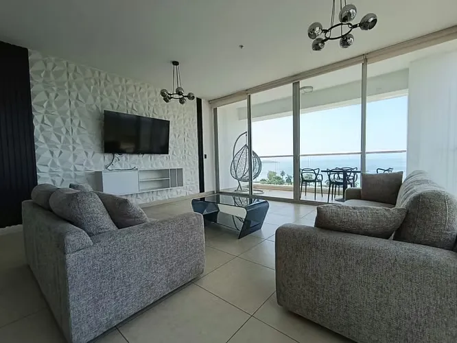 Apartamento mobiliado com 2 quartos no Rivage, Avenida Balboa — 3