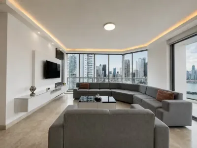 Apartamento mobiliado de 193 m² para alugar na avenida balboa, com 3 quartos, 2.5 banheiros e vista