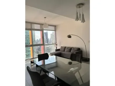 Furnished 1-bedroom, 1-bathroom apartment in colores de bella vista, avenida balboa. includes storag