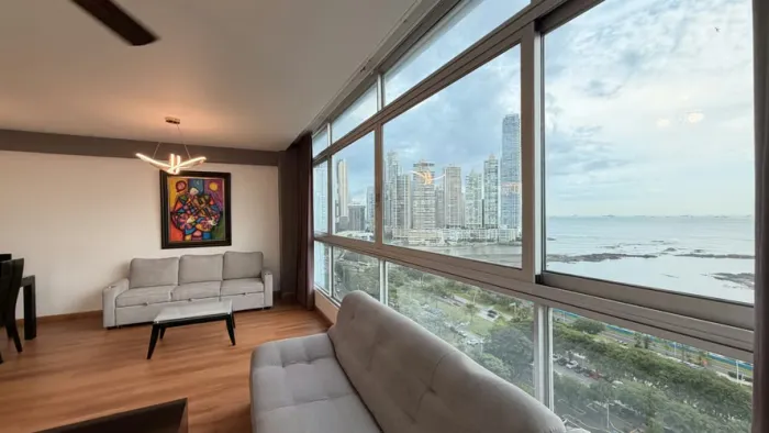 Alquiler apartamento 1 recámara full amoblado con vista al mar | ph bayfront, avenida balboa — 2
