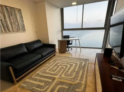 Apartamento amueblado de 165 m² en avenida balboa, con 2 recámaras, 2 baños, balcón y 2 estacion