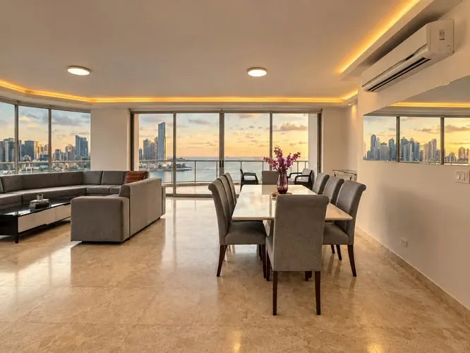 Apartamento mobiliado com 3 quartos no PH Sky, Avenida Balboa — 3