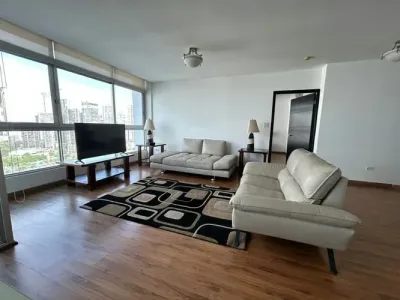 Apartamento de 1 recámara y 1.5 baños en avenida balboa, piso 24 del bayfront tower, con vista par