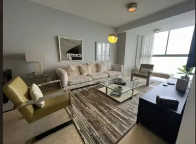 Apartamento de 1 recámara y 1 baño en yoo panamá, avenida balboa. cuenta con 90 m², vista al mar