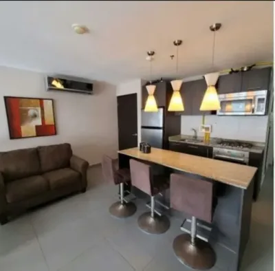 Möbliertes studio-apartment in colores de bella vista, bella vista. es verfügt über 1 schlafzimme