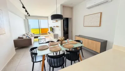 Appartement meublé de 115 m² sur l'avenida balboa avec 2 chambres, 2 salles de bain et vue sur la 