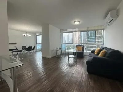 88,6 m² wohnung in bayfront tower, avenida balboa, mit 1 schlafzimmer, balkon mit blick auf die buc