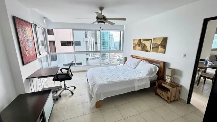 Apartamento amoblado 1 recámara en Bayfront Tower, Av. Balboa — 3