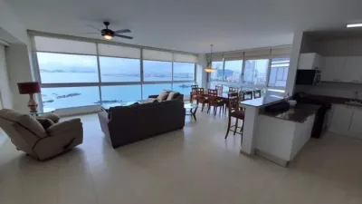 Möblierte wohnung mit 138 m² in grandbay, avenida balboa, mit 1 schlafzimmer, 1.5 badezimmern und me