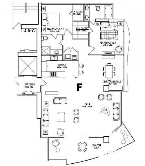 Apartamento en avenida balboa - id 3862 — 3