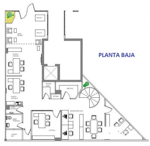 Oficina en avenida balboa - id 4678