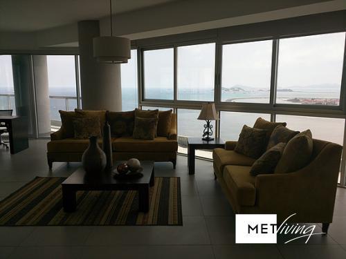 Alquilo apartamento amoblado ave balboa 2rec - id 6260
