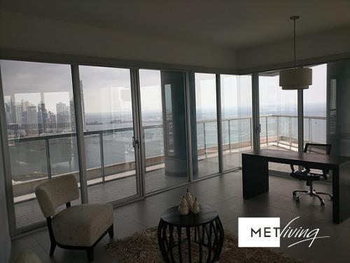 Alquilo apartamento amoblado ave balboa 2rec - id 6260