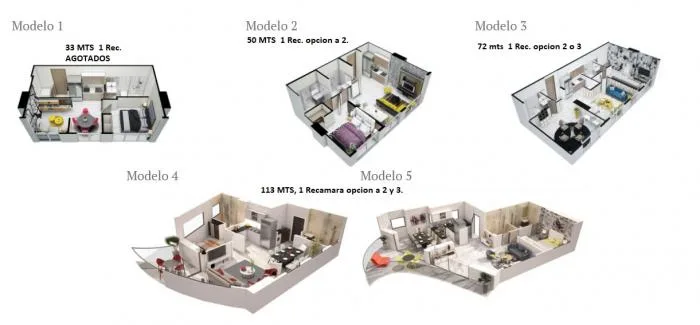 Av. balboa cinta costera 1 y 2 rec. 50, 72, 113 m2  entrega 2021 — 4