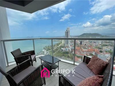 Vendo hermoso apartamento en yacht club full amueblado y espectaculares vistas.  ubicado avenida 