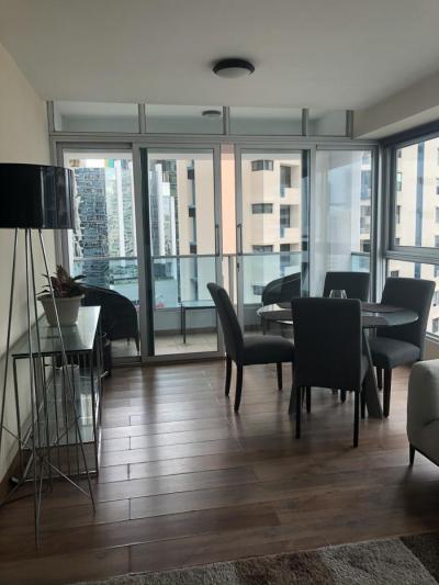 Ph bayfront, ave balboa
apartamento de 1 recámara 
1.5 baños
balcón
vista a la ciudad
totalm