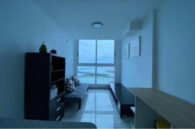 Se alquila apartamento amoblado a estrenar en avenida balboa en el ph the sands. el apartamento tien