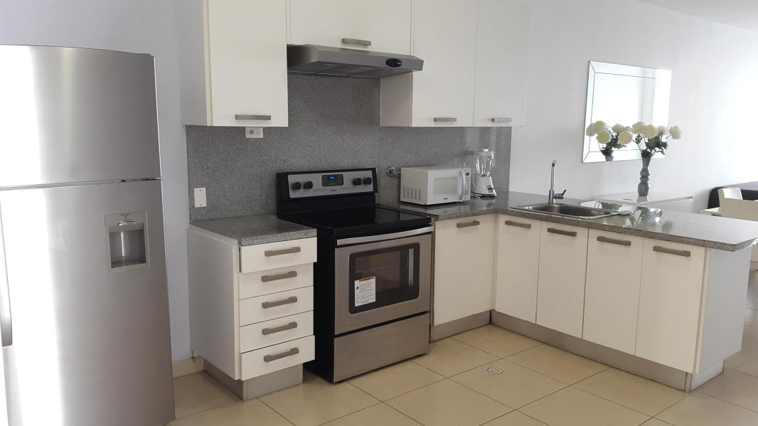 Alquiler apartamento amoblado en av. balboa rtq