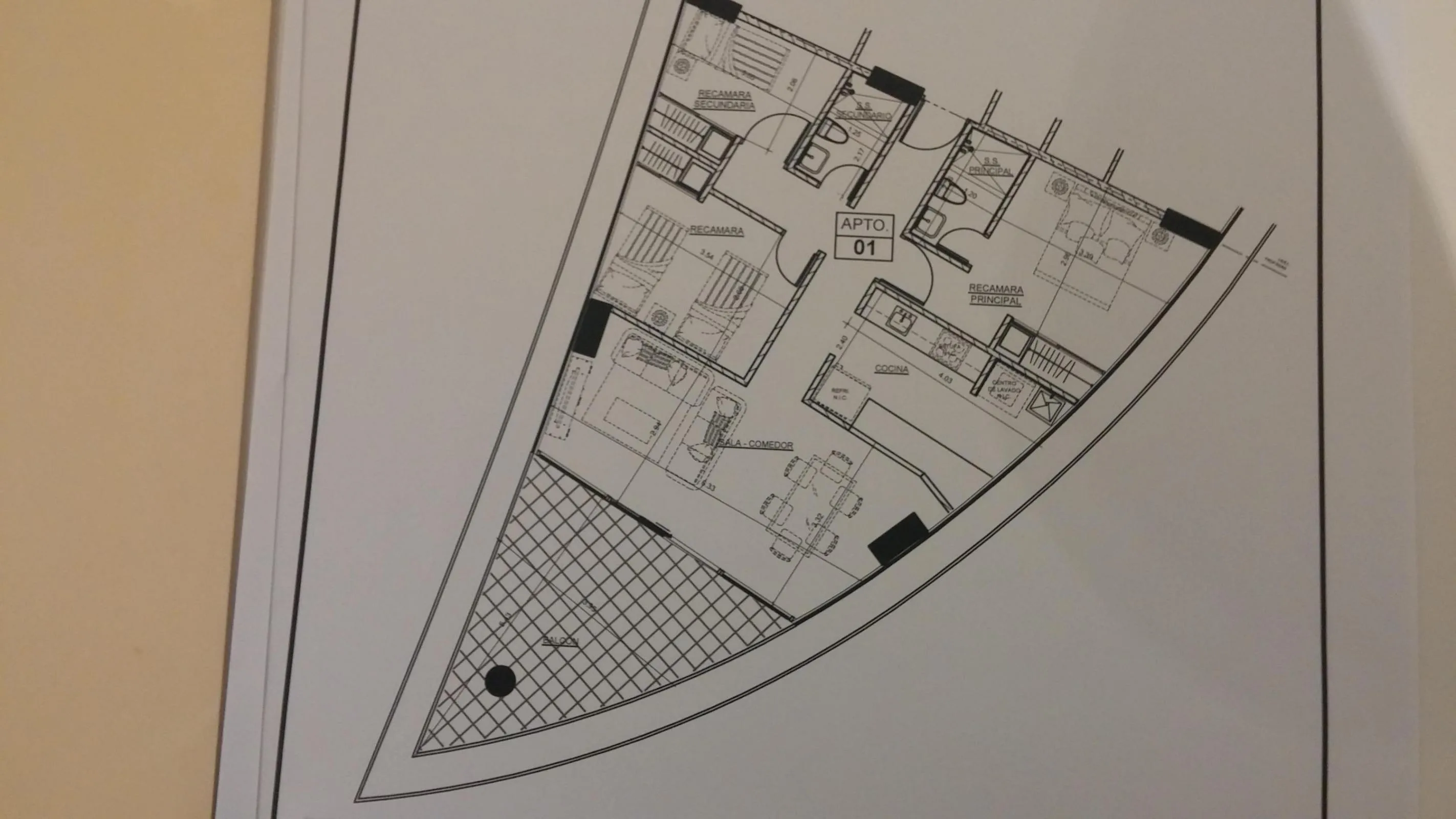 Apartamento en obra venta av. balboa agpm  — 3