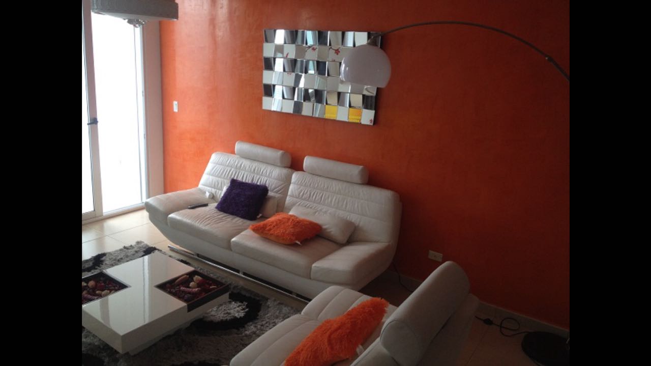 Furnished beachfront apartment for rent