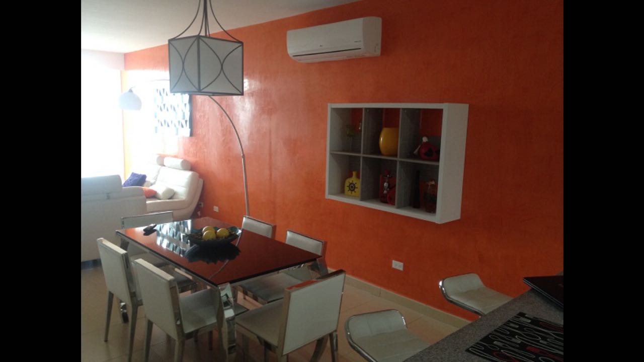 Furnished beachfront apartment for rent