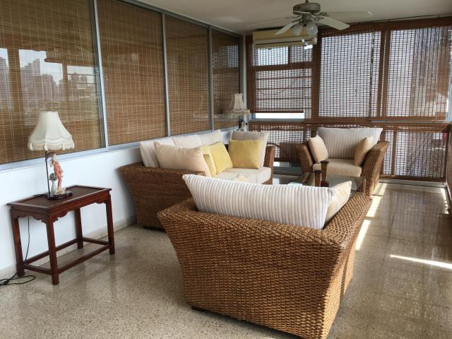 Apartamento en alquiler amoblado en la avenida balboa lds.