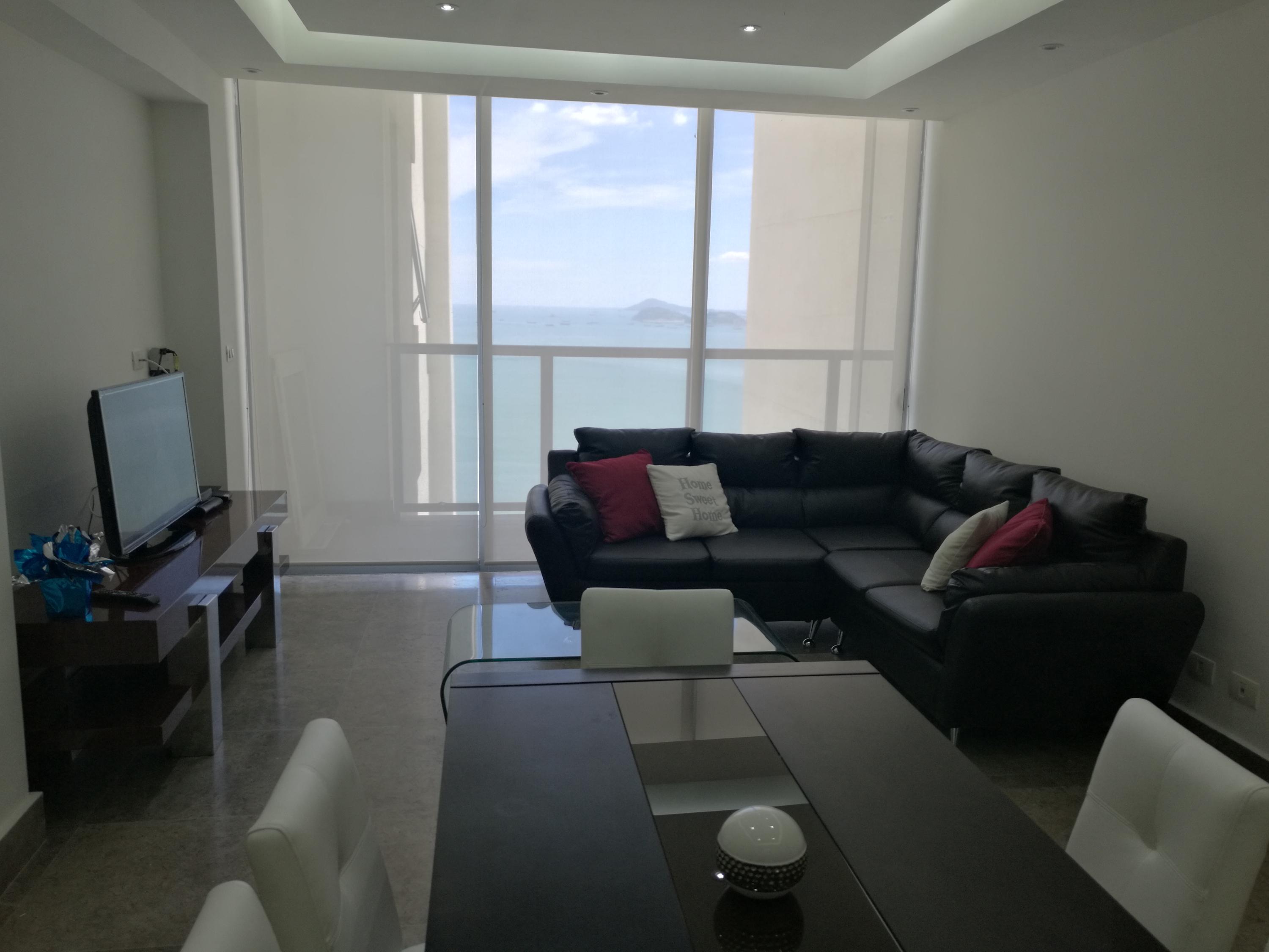 Furnished apartment for rent avenida balboa sea view