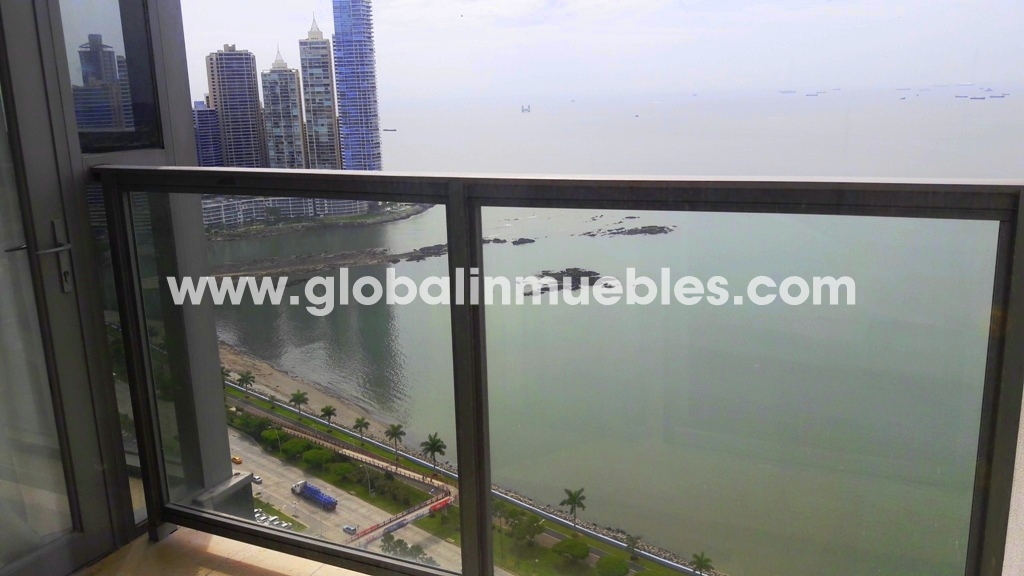 Yoo panama vista al mar 2 hab amoblado 