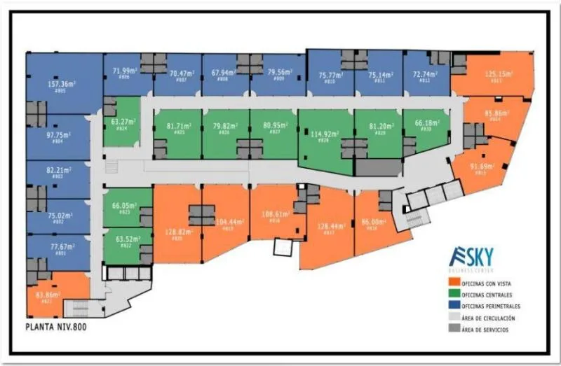 Elegantes oficinas en venta 15-1288 en avenida balboa panama inmobiliarialha  — 5