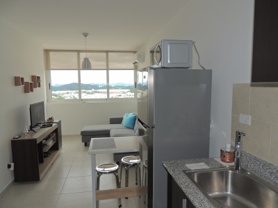 Sale of apartment in avenida balboa with 2 bedrooms 2 2 baths, 1 parking space, all furnished. ready